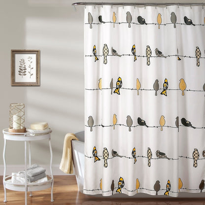 Tenda da doccia Lush Decor Rowley Birds
