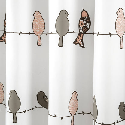 Tenda da doccia Lush Decor Rowley Birds