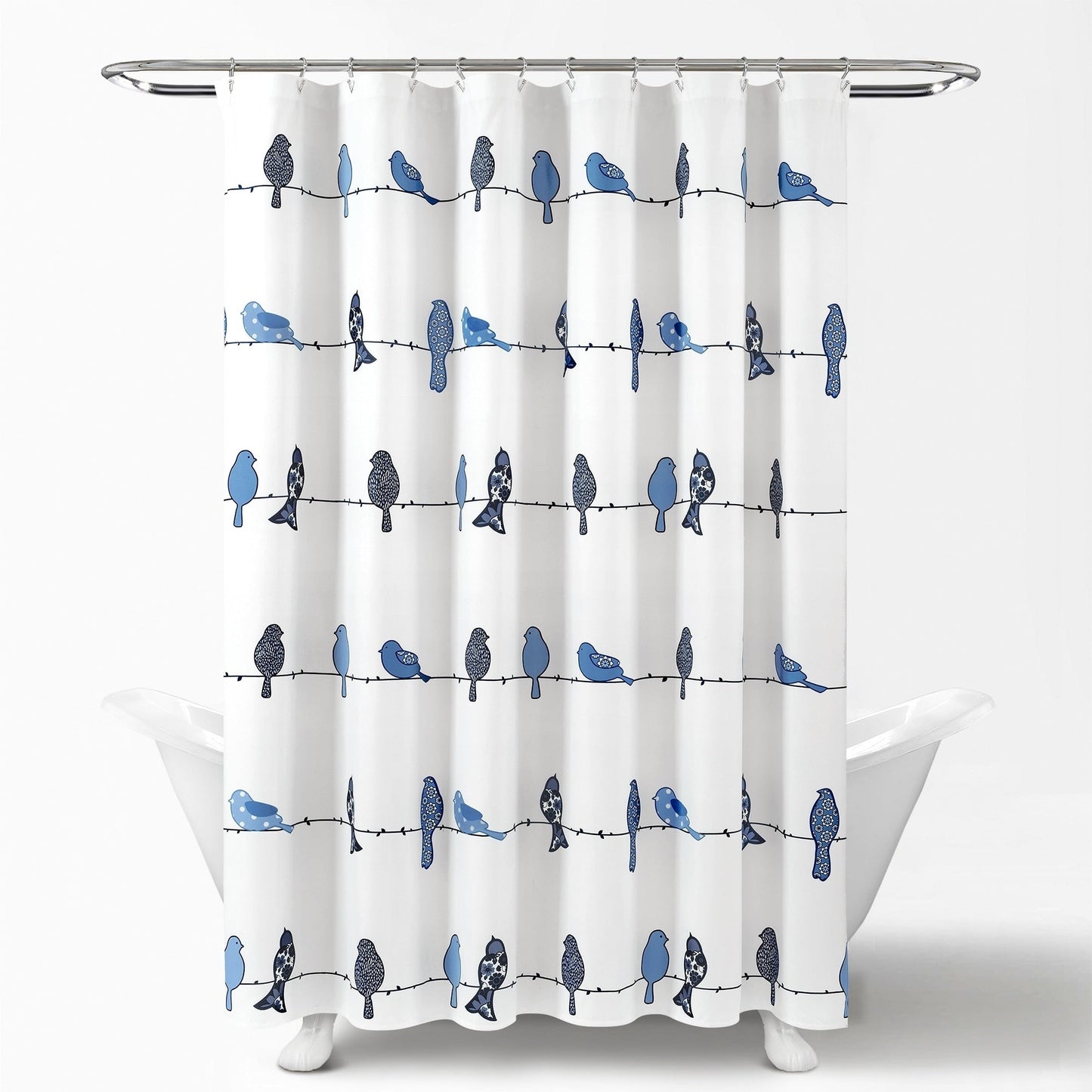 Tenda da doccia Lush Decor Rowley Birds