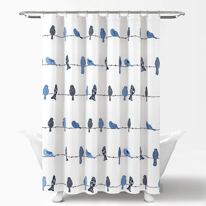 Tenda da doccia Lush Decor Rowley Birds