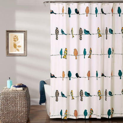 Tenda da doccia Lush Decor Rowley Birds