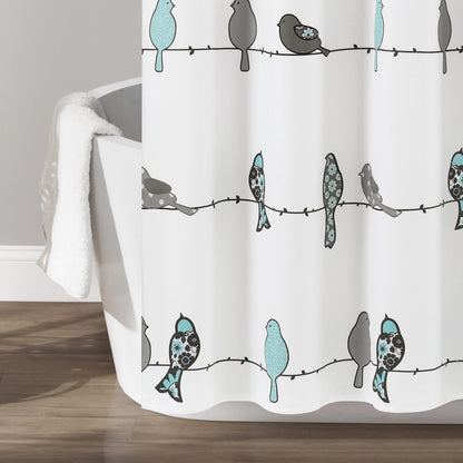 Tenda da doccia Lush Decor Rowley Birds