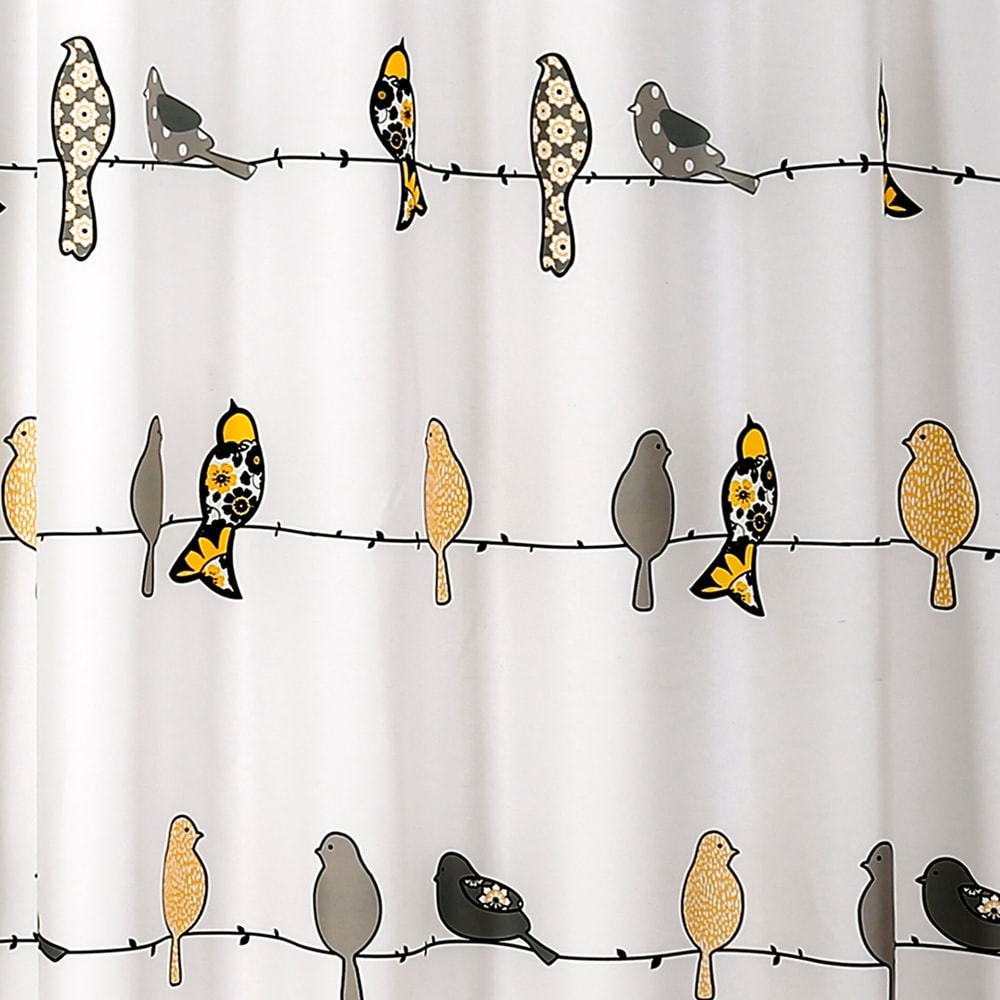 Tenda da doccia Lush Decor Rowley Birds
