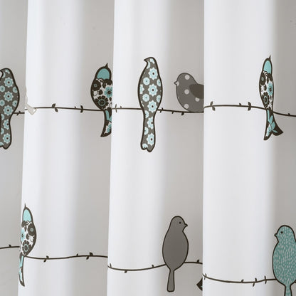Tenda da doccia Lush Decor Rowley Birds