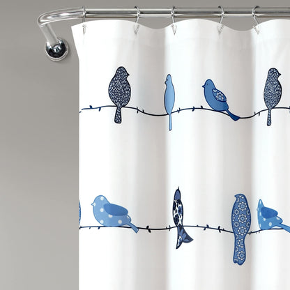 Tenda da doccia Lush Decor Rowley Birds