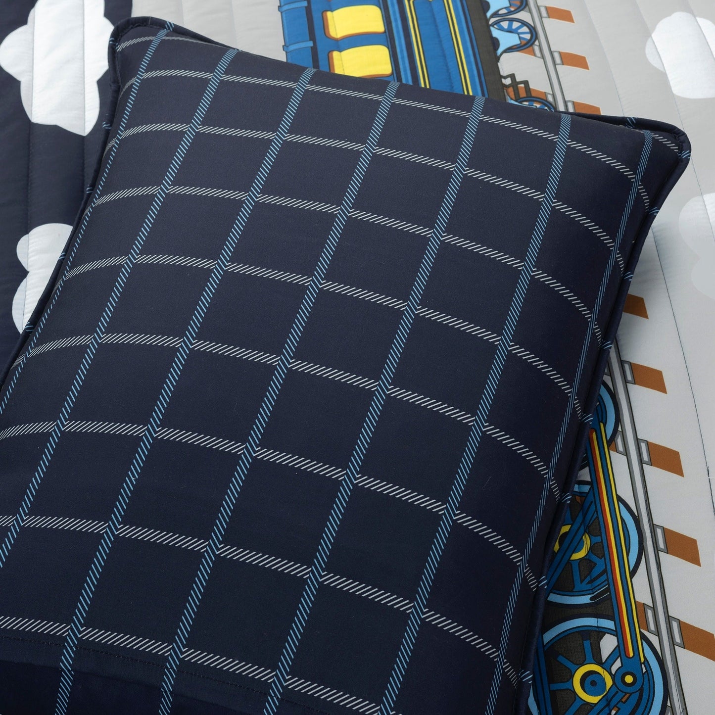 Trapunta Lush Decor Steam Trains