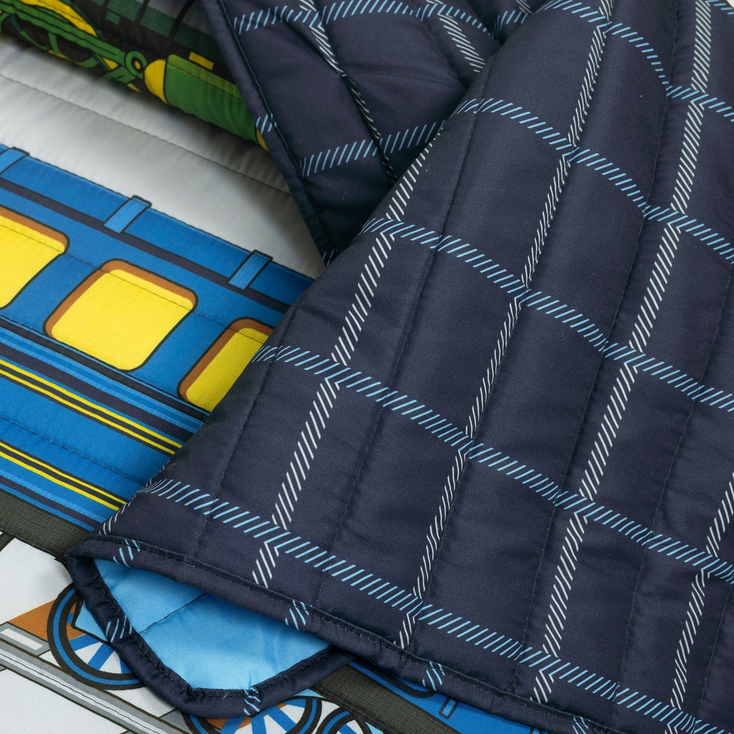 Trapunta Lush Decor Steam Trains