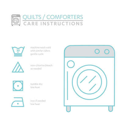 Set trapunta a righe con orsetto Lush Decor