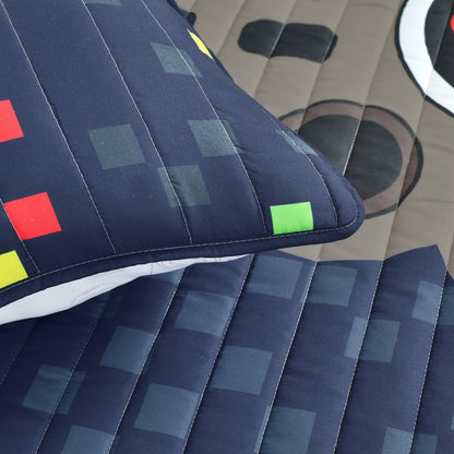 Lush Decor Video Games Kids - Set trapunta 5 pezzi