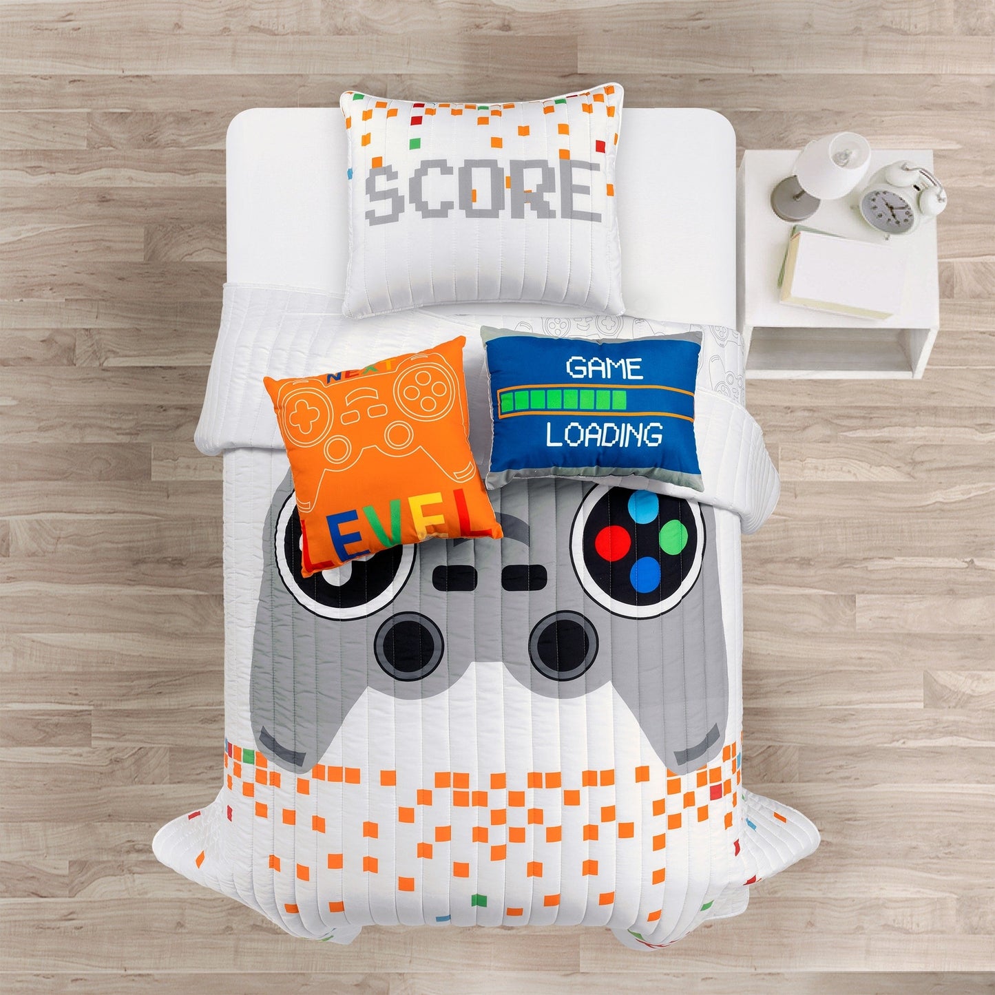 Lush Decor Video Games Kids - Set trapunta 5 pezzi