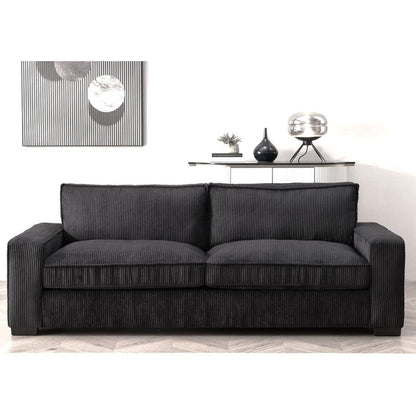 Divano da soggiorno in velluto a coste di lusso