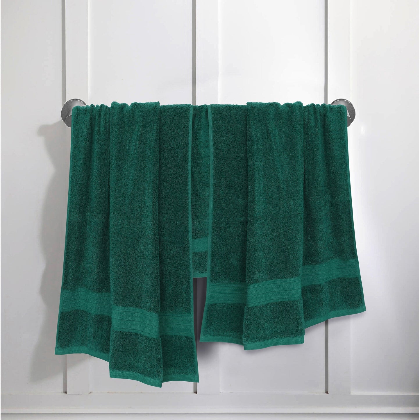 Lussuoso set di asciugamani assorbenti in cotone pettinato da 650 g/m², 6 pezzi