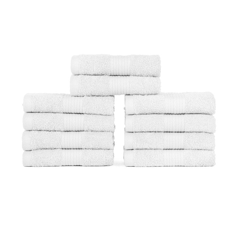 Lussuosi panni morbidi in cotone 600 g/m², 30,5 x 30,5 cm, di Ample Decor - 10 pezzi