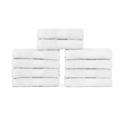 Lussuosi panni morbidi in cotone 600 g/m², 30,5 x 30,5 cm, di Ample Decor - 10 pezzi