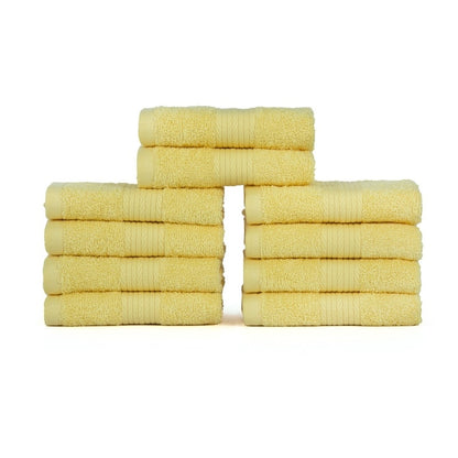 Lussuosi panni morbidi in cotone 600 g/m², 30,5 x 30,5 cm, di Ample Decor - 10 pezzi