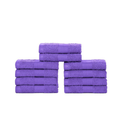 Lussuosi panni morbidi in cotone 600 g/m², 30,5 x 30,5 cm, di Ample Decor - 10 pezzi