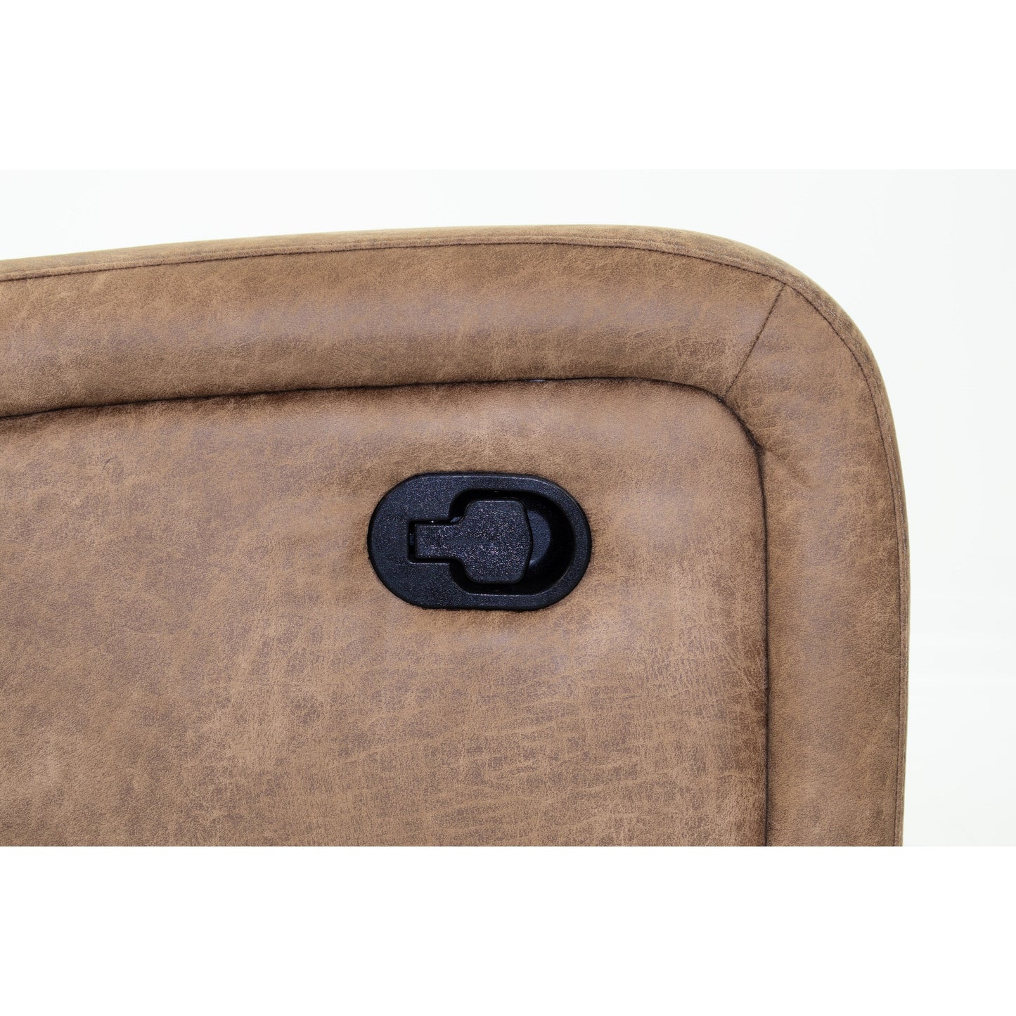 Poltrona reclinabile singola di lusso con trapuntatura orizzontale e verticale per un comfort e uno stile ineguagliabili