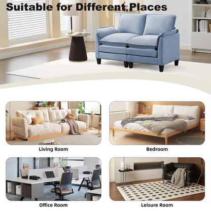 Divano di lusso a 2 posti, comfort come una nuvola, design robusto, per soggiorni e uffici