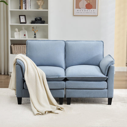 Divano di lusso a 2 posti, comfort come una nuvola, design robusto, per soggiorni e uffici