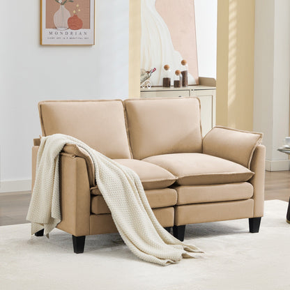 Divano di lusso a 2 posti, comfort come una nuvola, design robusto, per soggiorni e uffici