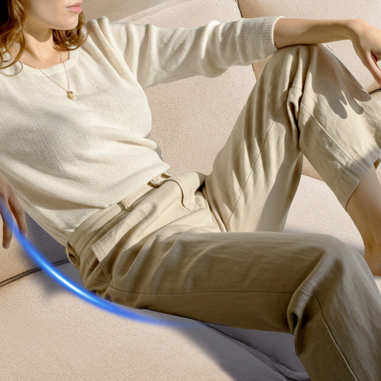 Divano di lusso a 2 posti, comfort come una nuvola, design robusto, per soggiorni e uffici