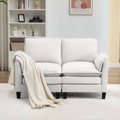 Divano di lusso a 2 posti, comfort come una nuvola, design robusto, per soggiorni e uffici