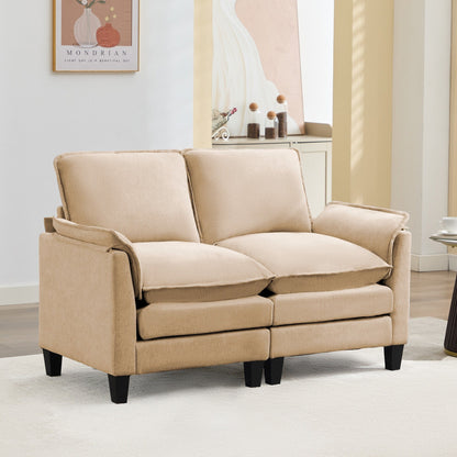 Divano di lusso a 2 posti, comfort come una nuvola, design robusto, per soggiorni e uffici