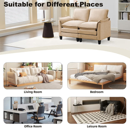 Divano di lusso a 2 posti, comfort come una nuvola, design robusto, per soggiorni e uffici