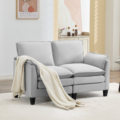 Divano di lusso a 2 posti, comfort come una nuvola, design robusto, per soggiorni e uffici