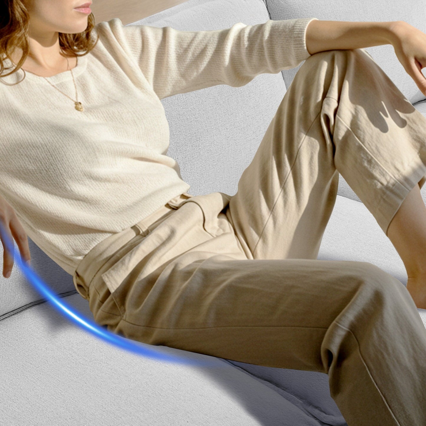 Divano di lusso a 2 posti, comfort come una nuvola, design robusto, per soggiorni e uffici