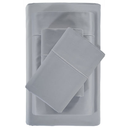 Set di lenzuola ultra morbide in raso di cotone egiziano di lusso a 800 fili