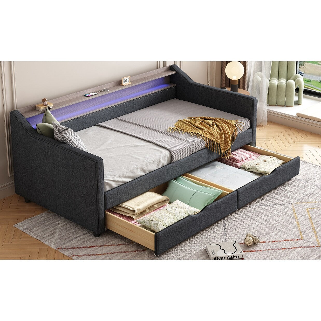 Divano letto di lusso con cuscino morbido: il massimo comfort per la tua casa