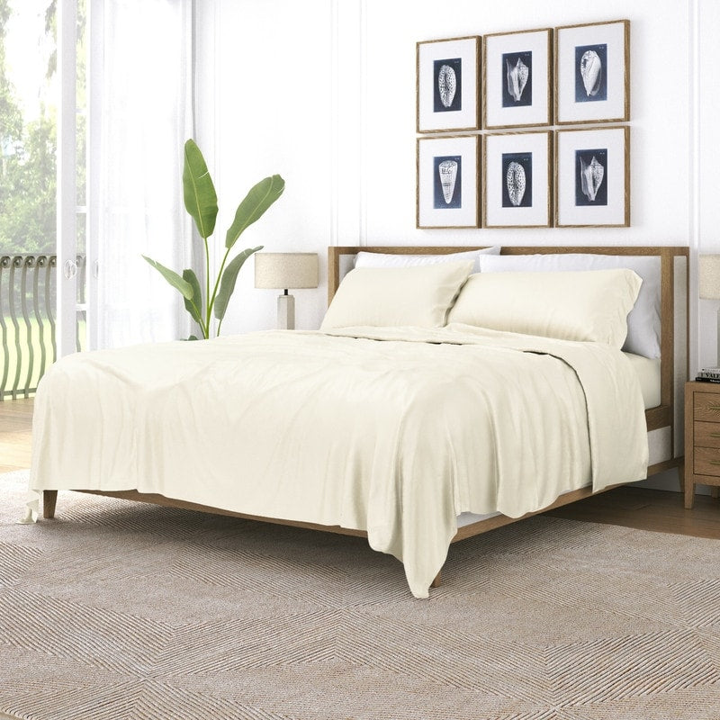 Set di lenzuola di lusso in rayon di bambù Becky Cameron