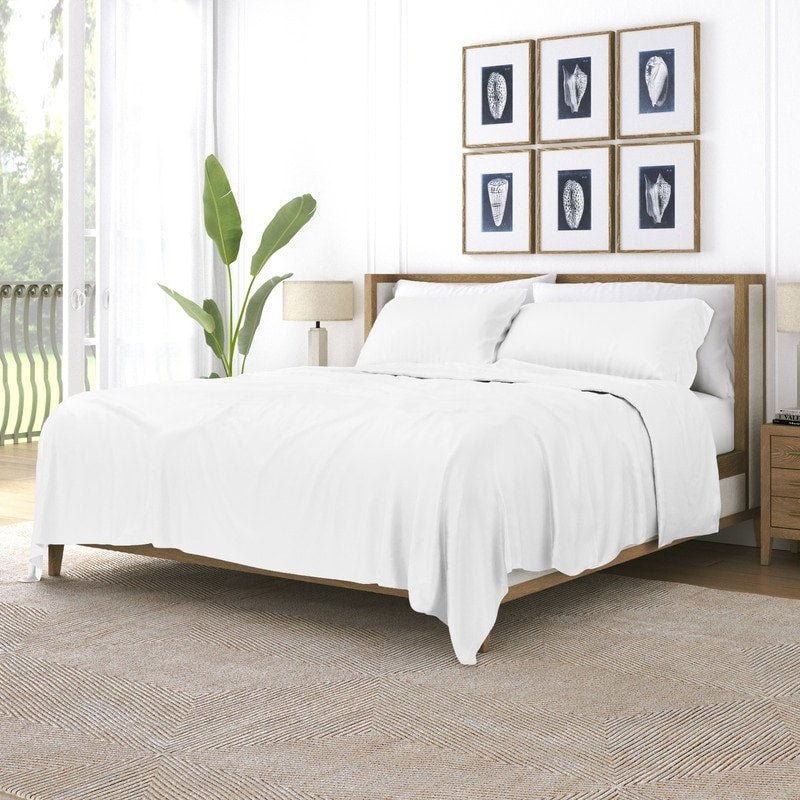 Set di lenzuola di lusso in rayon di bambù Becky Cameron