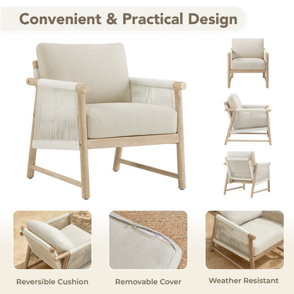 Set da bistrot per esterni Lynn, 3 pezzi, in legno