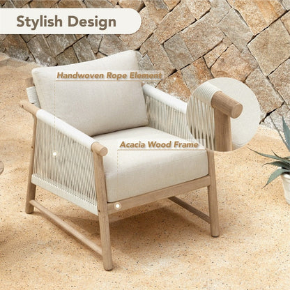 Set da bistrot per esterni Lynn, 3 pezzi, in legno