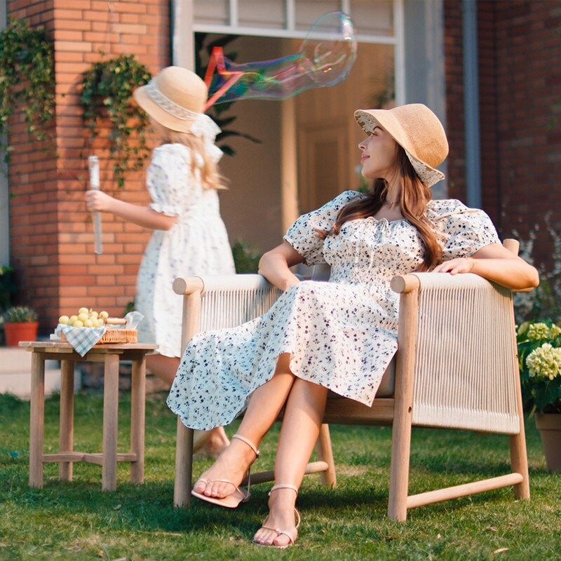 Set da bistrot per esterni Lynn, 3 pezzi, in legno