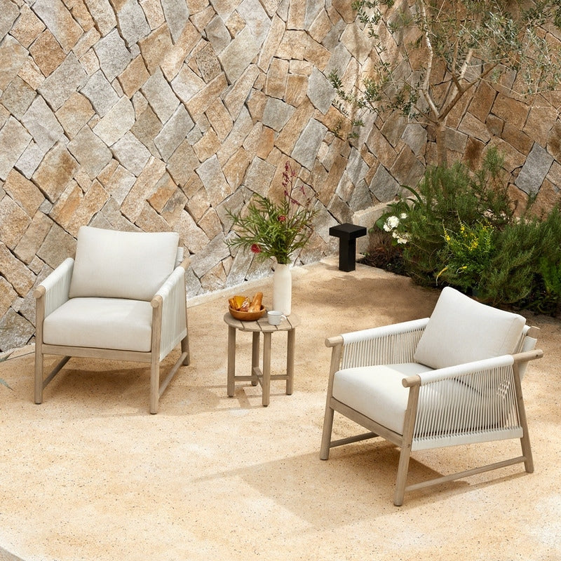 Set da bistrot per esterni Lynn, 3 pezzi, in legno