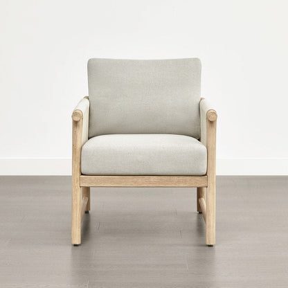 Sedia da esterno Lynn Outdoor in legno di acacia per patio