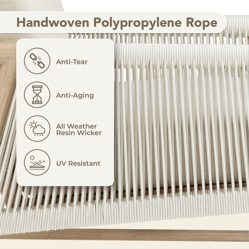 Sedia da esterno Lynn Outdoor in legno di acacia per patio