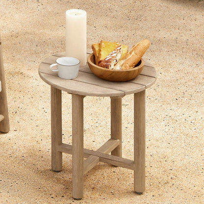 Sedia da esterno Lynn Outdoor in legno di acacia per patio