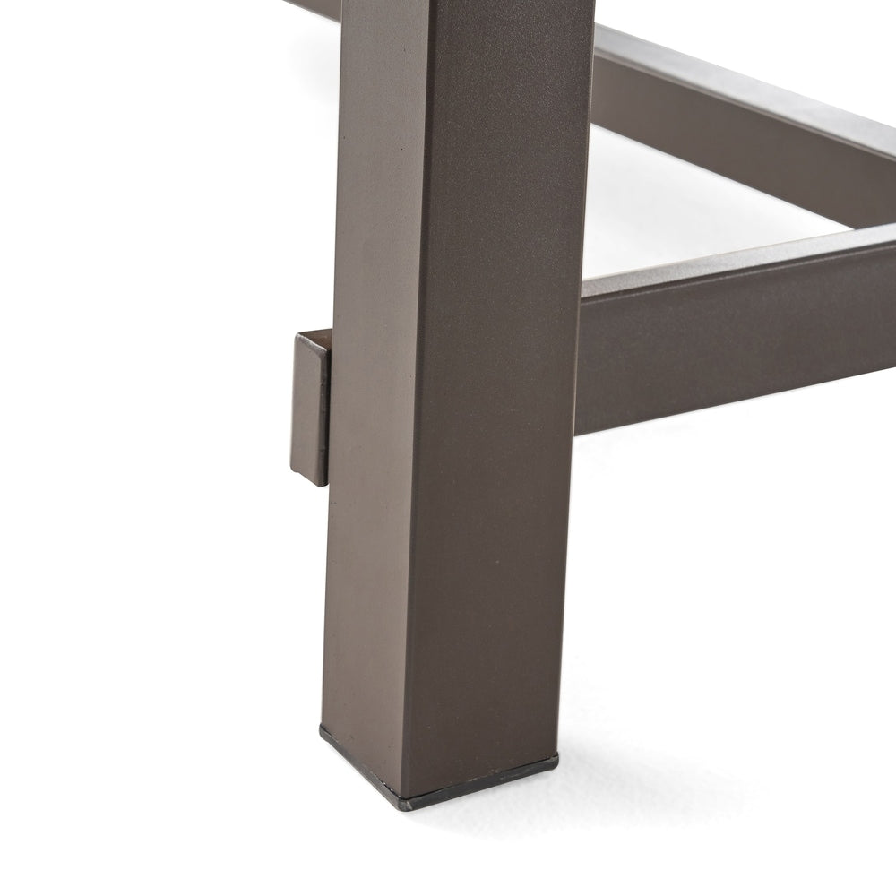 Set da pranzo rustico da 8 posti Lyons Outdoor di Christopher Knight Home