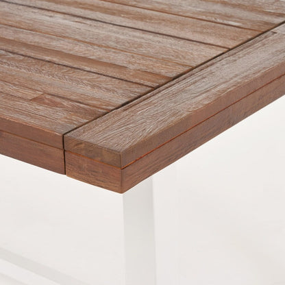 Set da pranzo rustico da 8 posti Lyons Outdoor di Christopher Knight Home