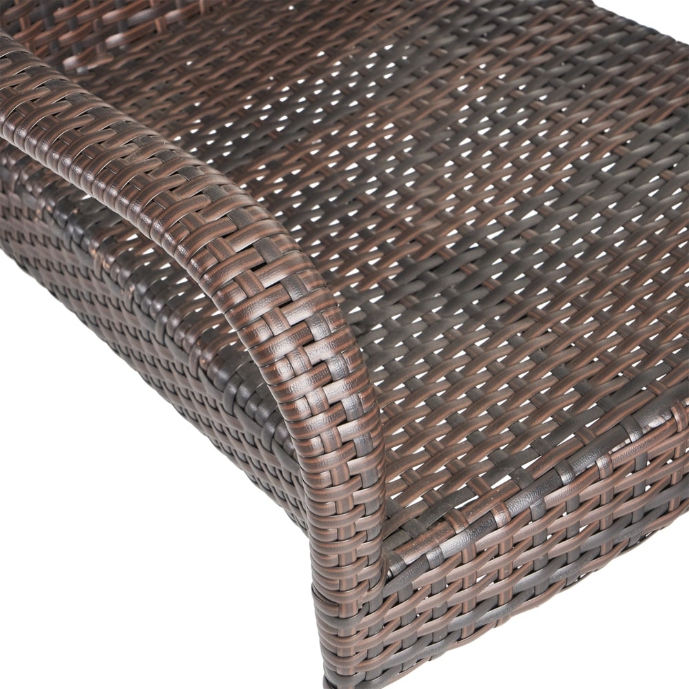 Set da pranzo rustico da 8 posti Lyons Outdoor di Christopher Knight Home