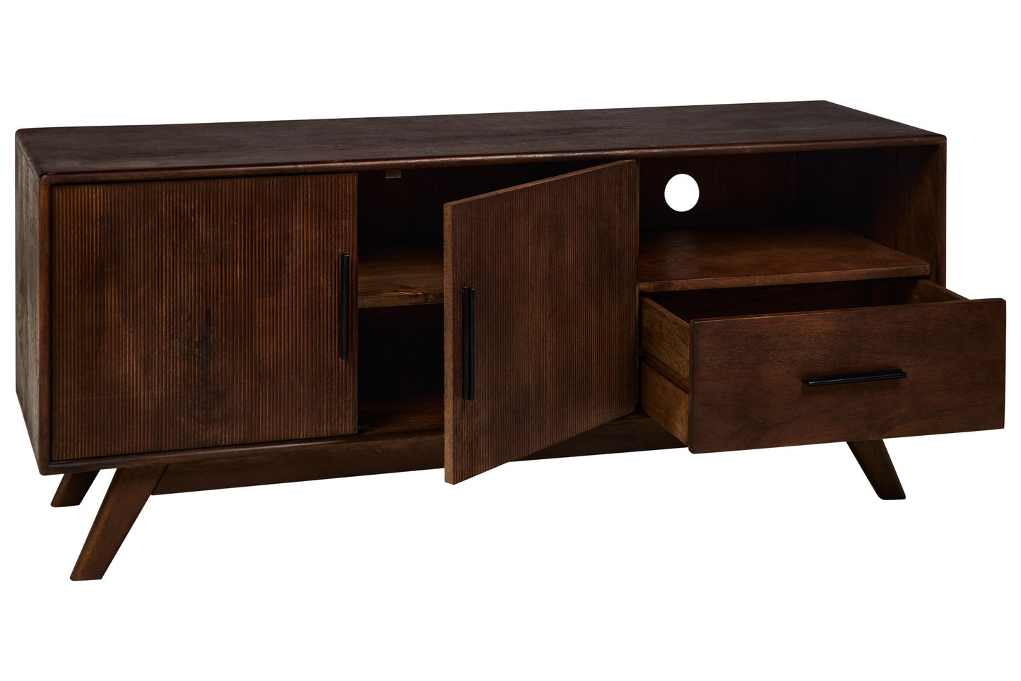 Siviglia - Credenza P.Ta Tv Con Ripiano E Due Cassetti