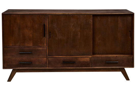 Siviglia - Credenza Bassa 3 Sportelli 4 Cassetti