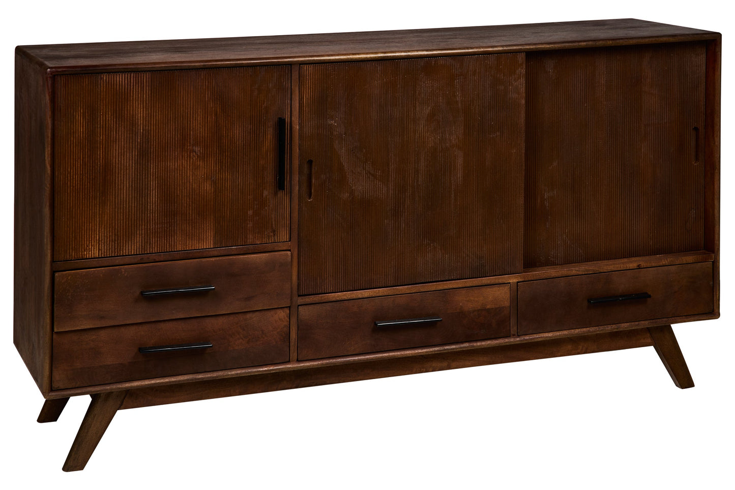 Siviglia - Credenza Bassa 3 Sportelli 4 Cassetti