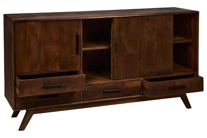 Siviglia - Credenza Bassa 3 Sportelli 4 Cassetti