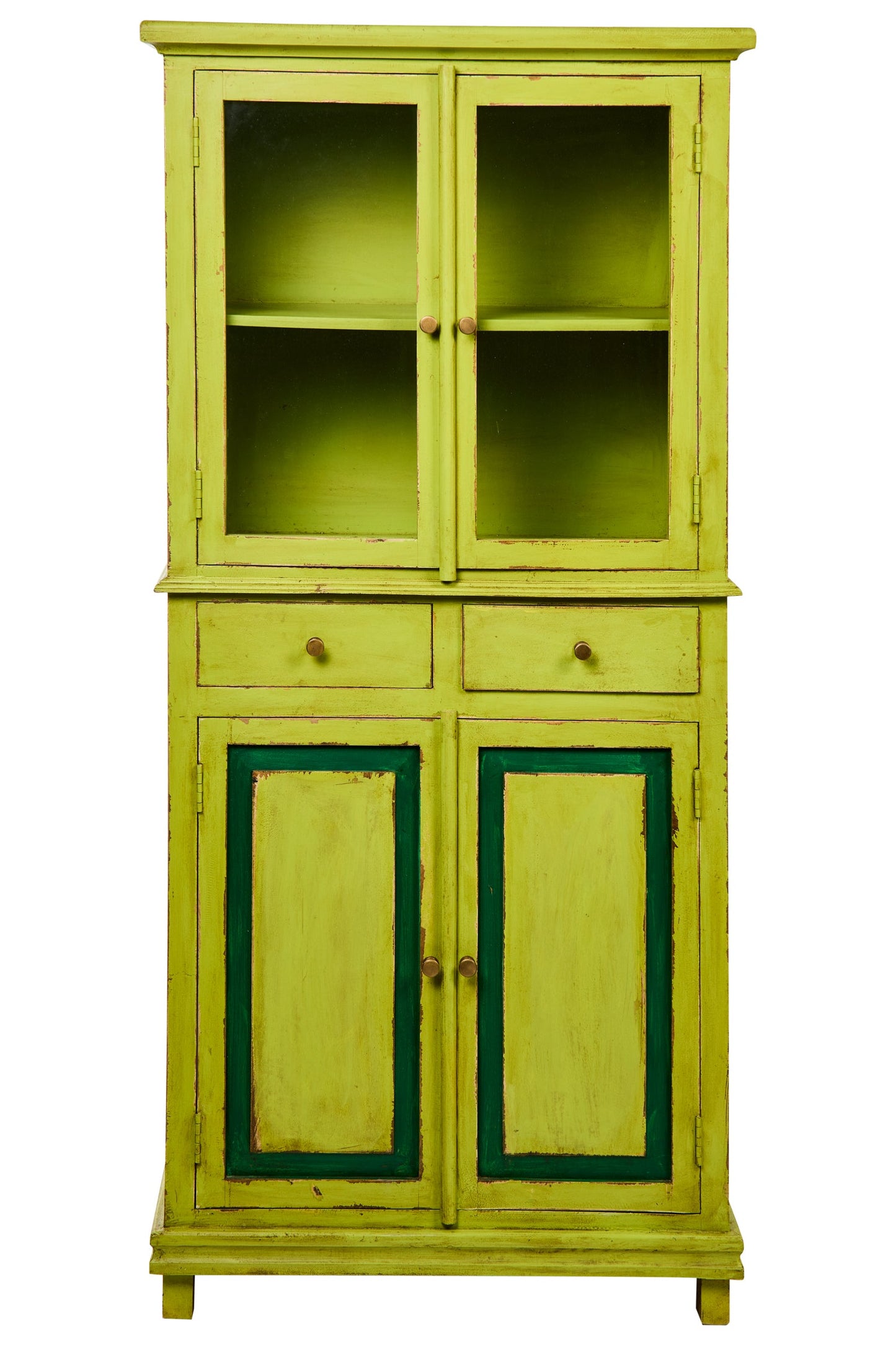 Greenfield - Vetrina 4 Sportelli 2 Cassetti