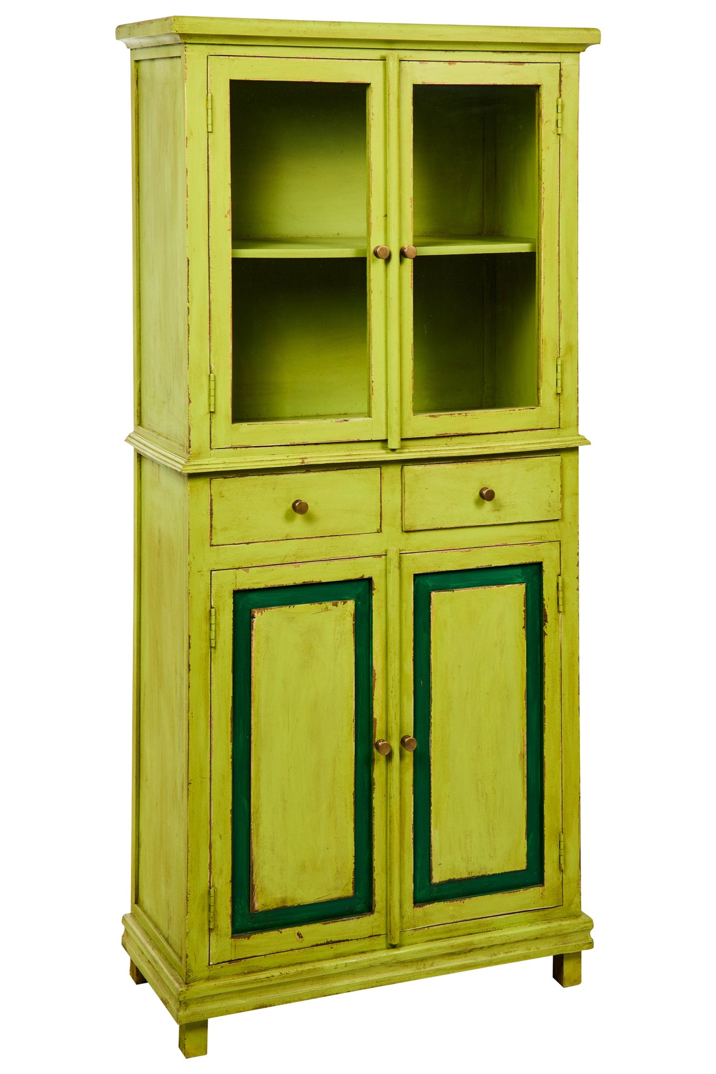 Greenfield - Vetrina 4 Sportelli 2 Cassetti